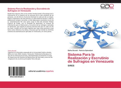 Dafna Brandt (u. a.) | Sistema Para la Realización y Escrutinio de Sufragios...