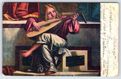 Postcard Art of Vittore Carpaccio La Presentazione del Bambino