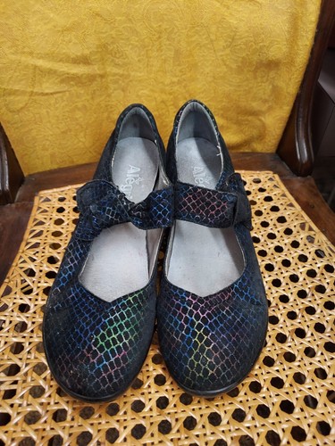 Alegria Iridesent Mary Janes mit Heels Größe 7 oder 37 - Bild 2 von 6