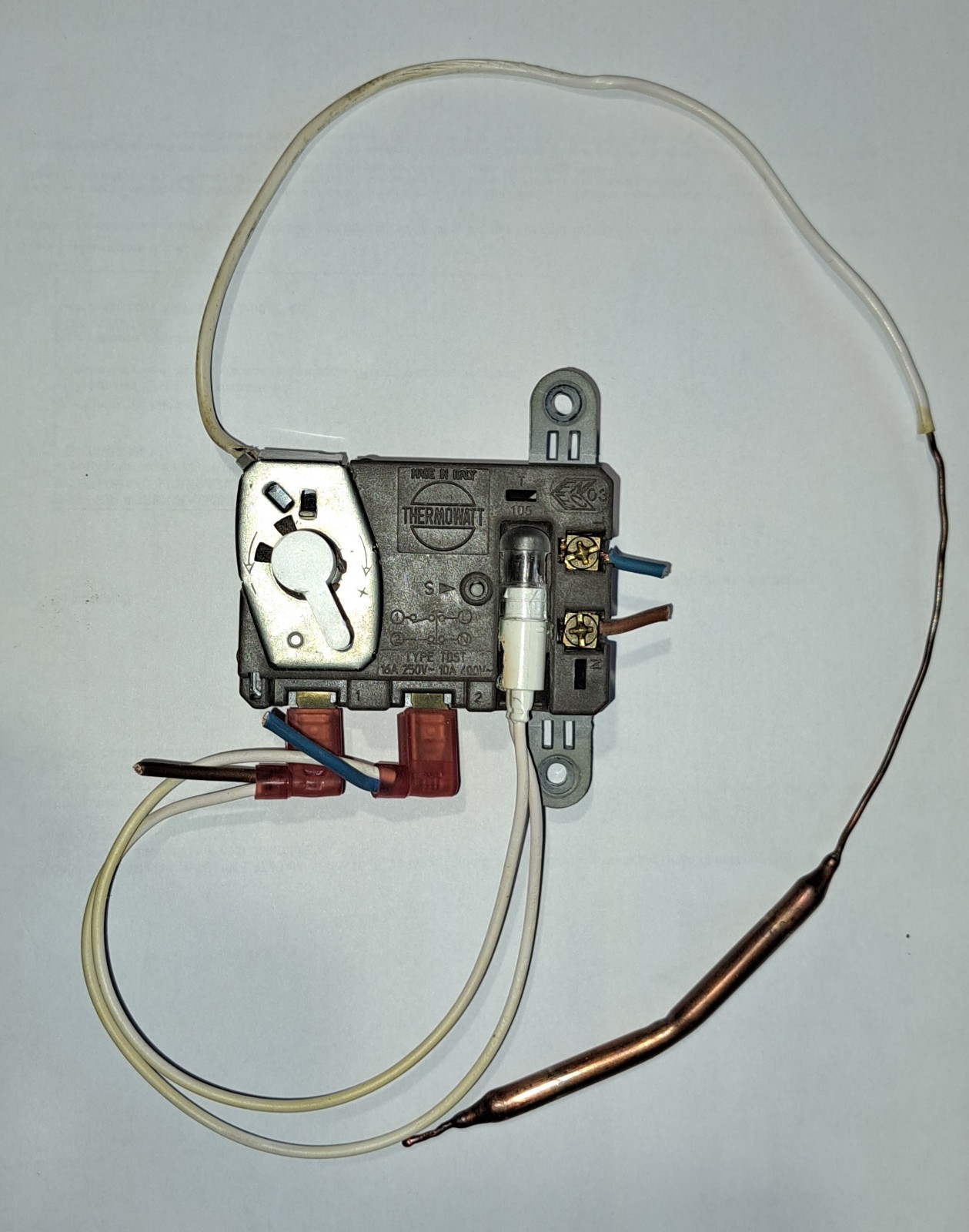 TERMOSTATO PER SCALDABAGNO THERMOWATT MODELLO TBST