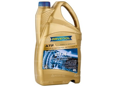 4 Liter RAVENOL ATF+4  Fluid Automatikgetriebeöl 1211100-004-01-9