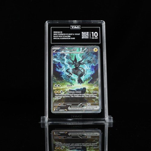 Zekrom ex graded TAG 10 for sale on eBay