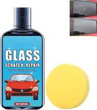 Nebulith Glass Scratch Remover Kit 120ml for Car Windshield & Home Windows