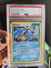 2006 POKEMON POP SERIES 3 #1 BLASTOISE-HOLO PSA 5 ~ SWIRL on eBay