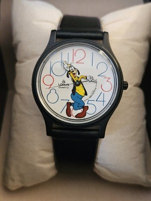 Vintage Lorus Goofy Women's Or Children's 33mm Quartz Watch-New Battery!