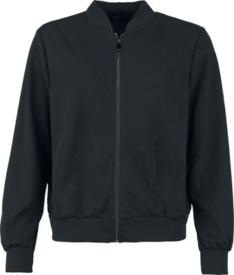 RED by EMP Damen schwarze Bomberjacke L