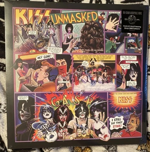 KISS - Unmasked (180g Audiophile Vinyl LP Record, 2014) [NEW/SEALED