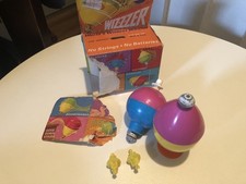 Vintage 1969 MATTEL WIZZZER Spinning Tops x2 Rounder Wedge w/Box Accessories