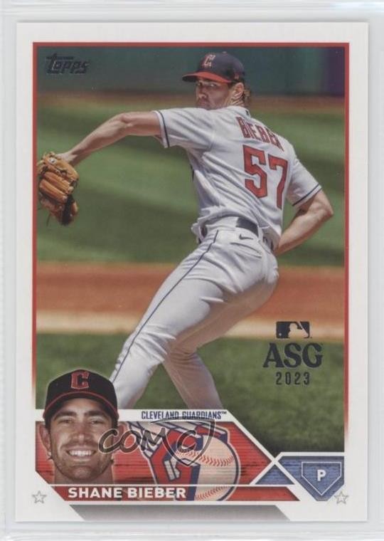 2023 Topps Complete Set All-Star Game Shane Bieber #298 0h1