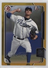 2015 Bowman Draft Gold 8/50 Jacob Nix #143 00li