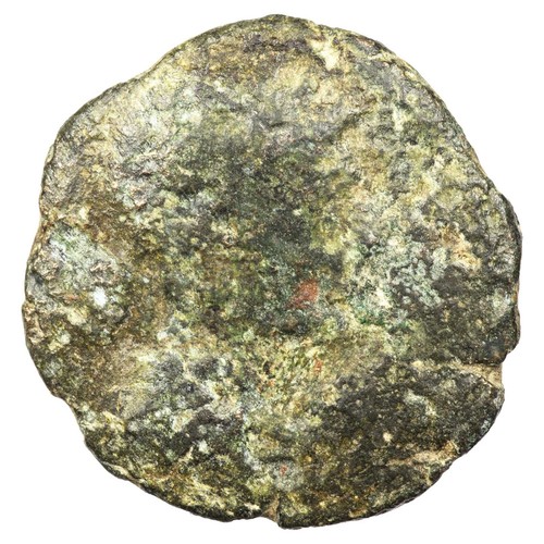 Coin Gauloise Neronken Nédènes Oppidum De Montlaurès Unité Bronze Au Taureau