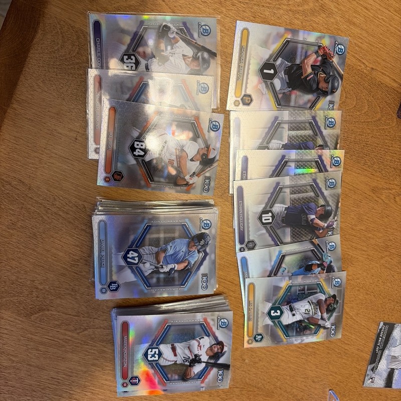 2026 Bowman Chrome Baseball Top 100 Lot