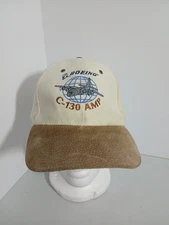 ​VINTAGE BOEING C-130 AMP Hat Cap Vitronic Four Seasons C-130 Hercules 