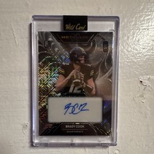 Wild Card 2025 MetalLix Rookie Autograph Brady Cook WMFA-BC New York Football