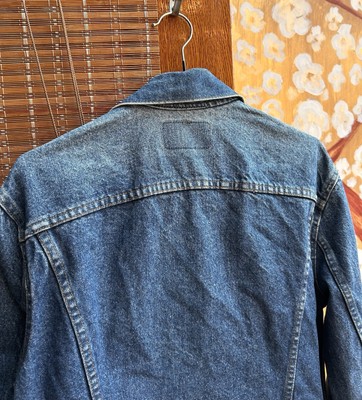 Early 80's Levis 70546-0216 3rd Type III Denim Trucker Jacket Sz