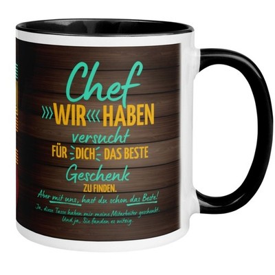 Momentals  Tasse Chef | Akzente & Spruch | Chef - Wir haben versucht das beste