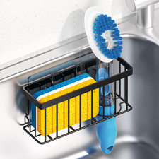 Sponge Holder for Kitchen Sink,Sink Caddy Organizer with Suction