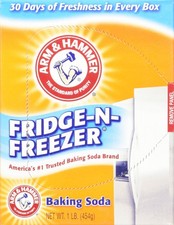 Arm Hammer Fridge-N-Freezer Baking Soda Odor Absorber, 16 Ounce Pack of 6