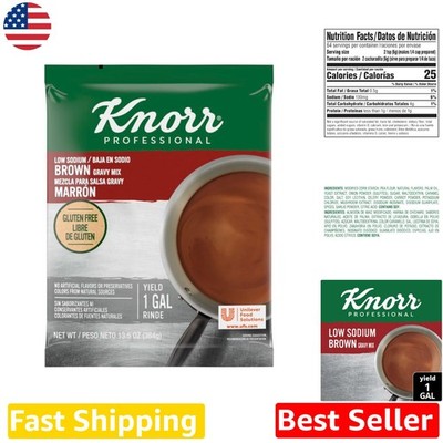 Instant Knorr Brown Gravy | , GF, Low Sodium | Natural Colors | 6 Bulk Bags