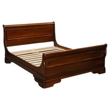 VINTAGE WILLIS & GAMBIER FRENCH STYLE SLEIGH UK KING SIZE BED 5