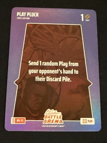 Bo Jackson Battle Arena Bonus Play Card 1st Edition Play Pluck BPL-15 Battlefoil