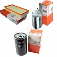 Mahle / Knecht Kraftstofffilter KL 79 Luftfilter LX 684 ÖLfilter OC 38