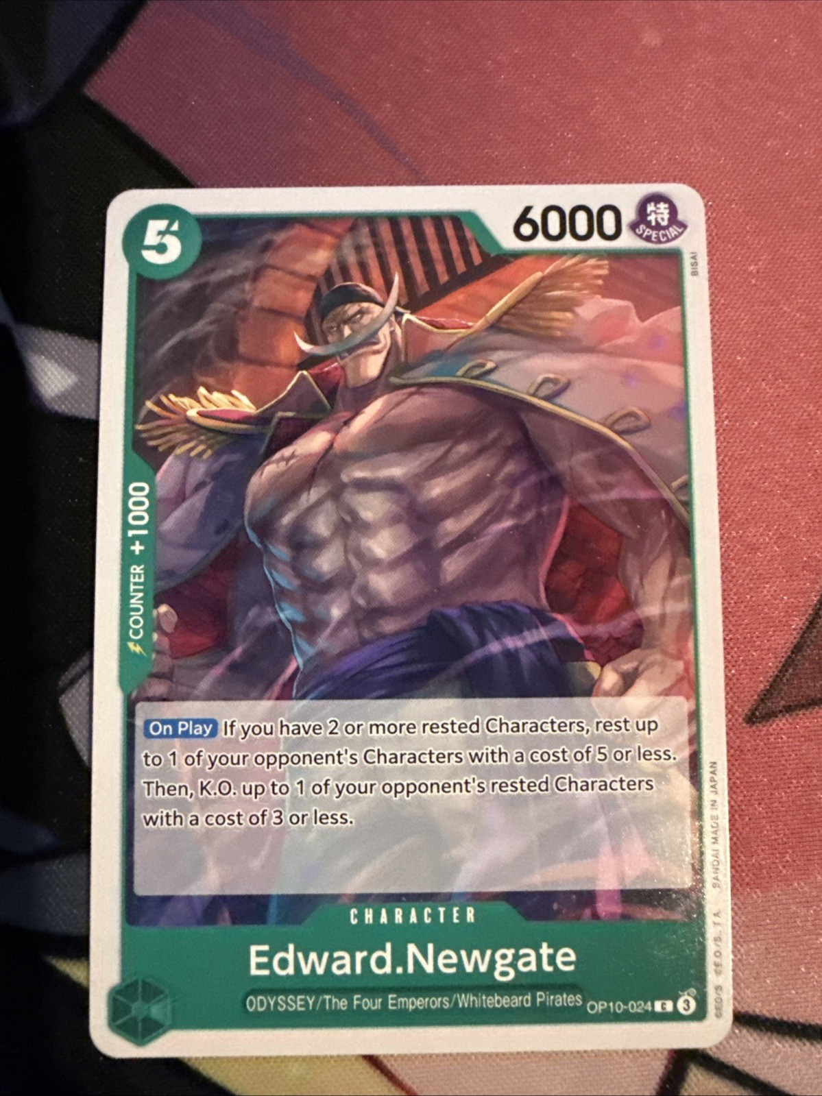 One Piece TCG Royal Blood Edward Newgate (024)