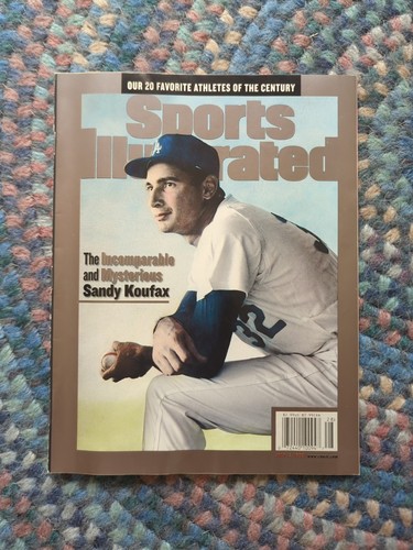 Sports Illustrated Magazine. 07/12/1999. Sandy Koufax.