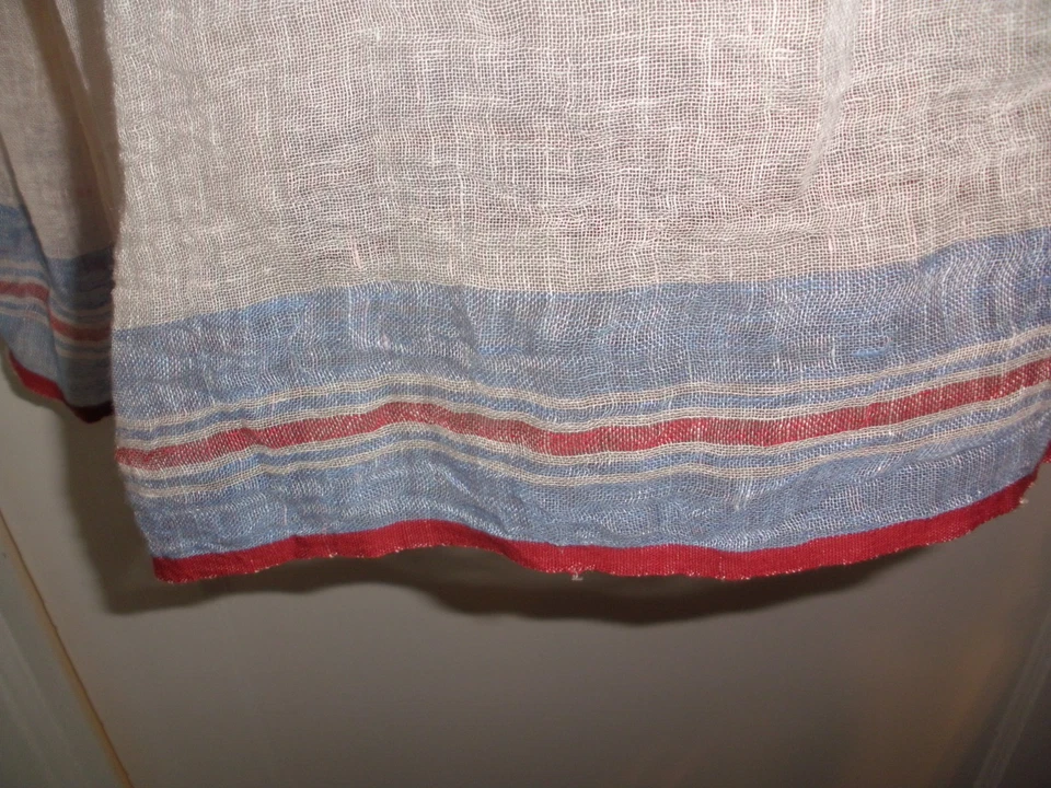 Vestido de baño de gasa transparente de lino transparente de M a L Foto 3 de 4