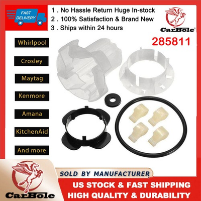 #ad #ad For Whirlpool Kenmore Washing Machine Parts 285811 Washer Agitator Dogs Cam Kit $7.99