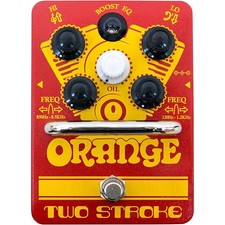 Orange Amplifiers TwoStroke Boost EQ Guitar Effects Pedal