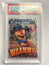 2020 Panini Donruss - Pete Alonso Whammy! - SSP Case Hit - PSA 10