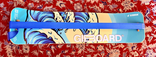 Gibbon Premium Wood Balance Board Wave Graphic Surf Snow Yoga Training Fitness