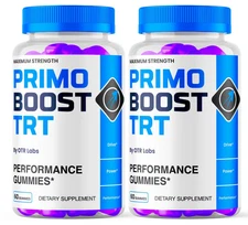 Primo Boost TRT Male Performance Gummies MAX STRENGTH Primoboosttrt 120 Gummies
