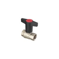 Oventrop Kugelhahn Optibal DN 20 PN 16 Beids. IG MS Vernickelt