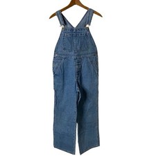 Vintage GAP 1999 Girls Blue Denim Overalls Size XL Cotton Y2K Retro Normcore
