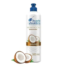 4X Head & Shoulders Hidratacion Aceite Coco CREMA PARA PEINAR 300ml ea