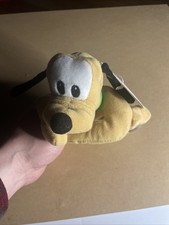 Disney Store Pluto Plush Dog Stuffed Animal 8" Toy Doll Mini Bean Bag