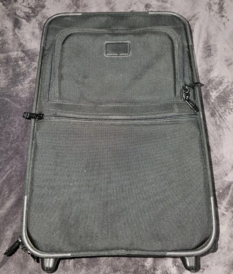 TUMI Suitcase 21'' 2-Wheel Nylon Black Ballistic Carry On Travel Luggage 2205D3