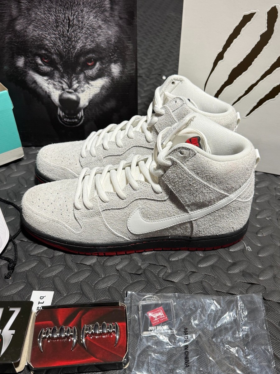 Size 12 - Black Sheep x Nike SB Dunk High Black Sheep for sale