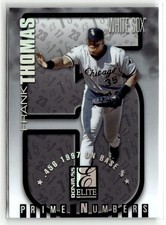1998 Donruss Elite #2b Frank Thomas Prime Numbers #/46