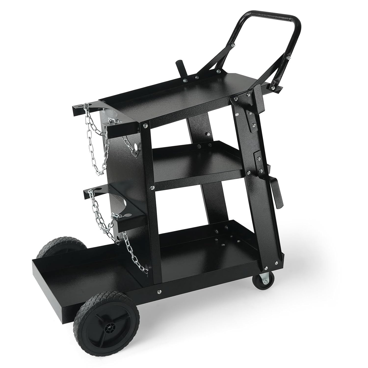 Carrello Porta Saldatrice Professionale 3 Livelli | Supporto Bombola