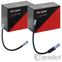 2X Maxgear BremsschlÄUche Hinten Innen Links Rechts Passend FÜR Nissan