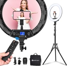 18 Inch Ring Light with Tripod