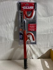 The Club 1100 Original Club Steering Wheel Lock Anti-theft Red