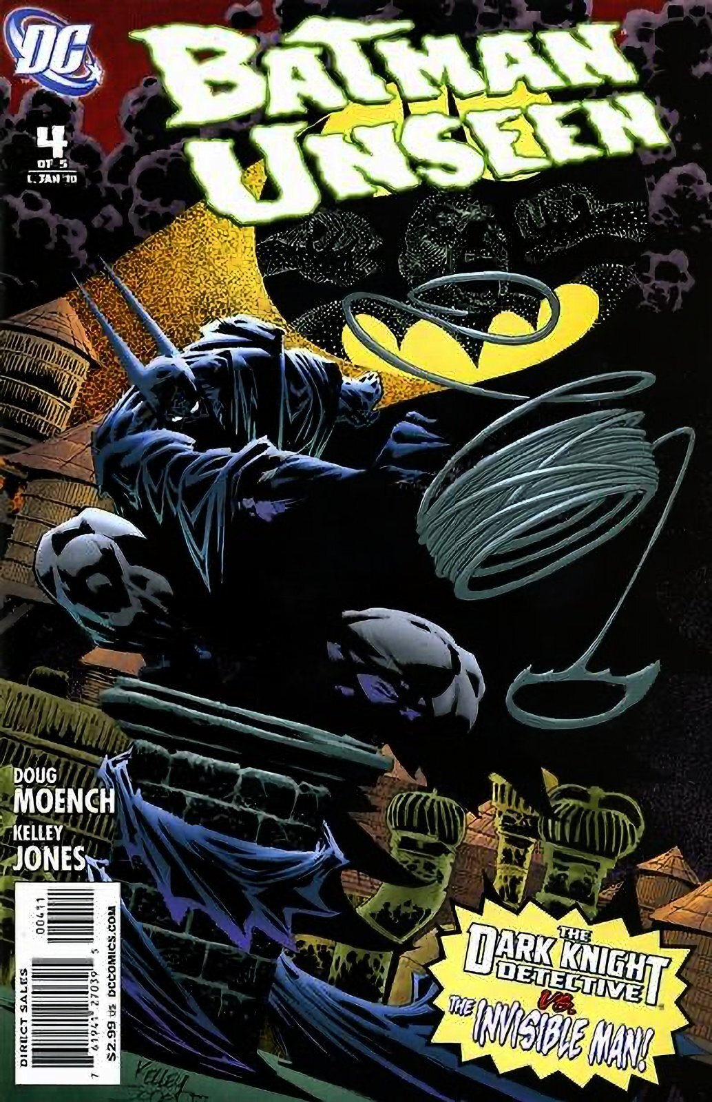 Batman Unseen #4 (2009-2010) DC Comics