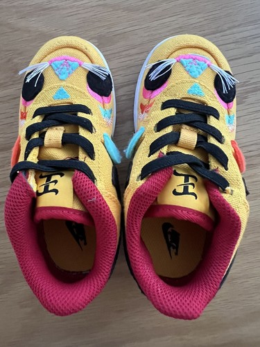 Nike Force 1 LV8 TD 'Chinese New Year' Toddler Shoes Sneakers DQ5072-602 Sz 9C - Picture 3 of 8