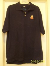 Yosemite Sam Warner Bros. Studio Blue Men's Polo Shirt Size Large