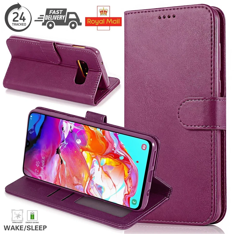 Case For All Samsung Galaxy Mobile Phones Premium Leather Wallet Book Cover  UK - Image 3 of 4