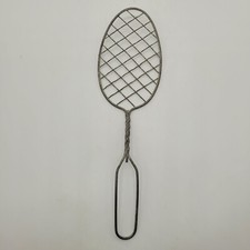Vintage Metal Wire Egg Beater Whisk Spatula Rustic Country Farmhouse